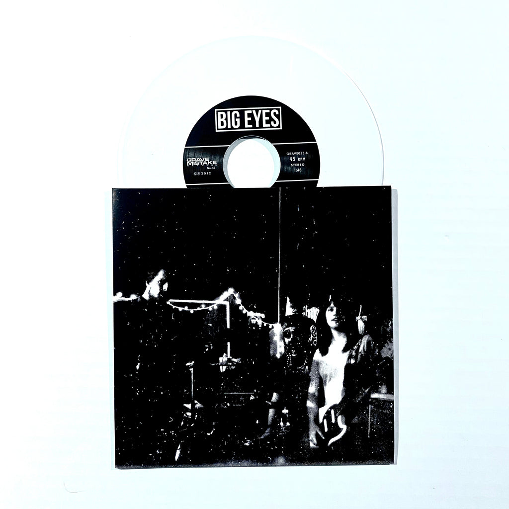 VAULT ITEM: Big Eyes "Back From the Moon" 7" / White Vinyl (Ltd. To 200)