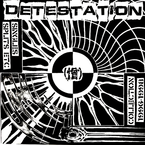 DETESTATION "Singles, Splits Etc Collection 1996-1998" LP