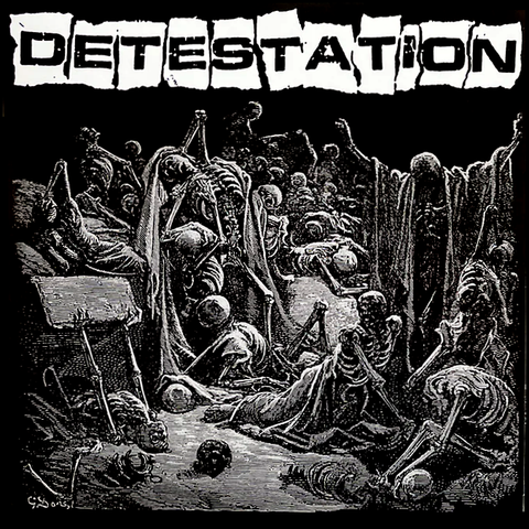DETESTATION "S/T" LP