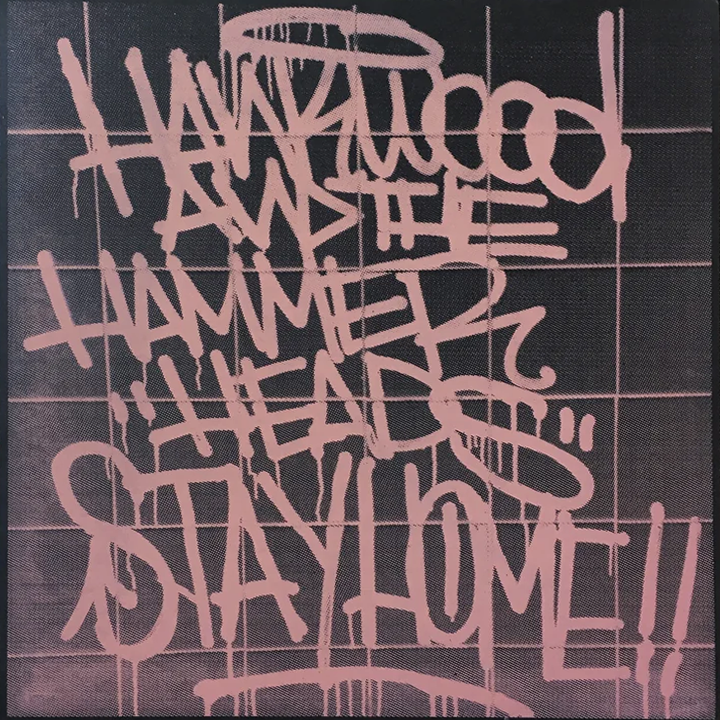 HANK WOOD AND THE HAMMERHEADS "Stay Home" LP