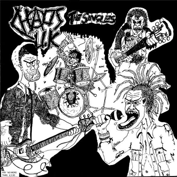 CHAOS UK "Total Chaos: The Singles Collection" LP