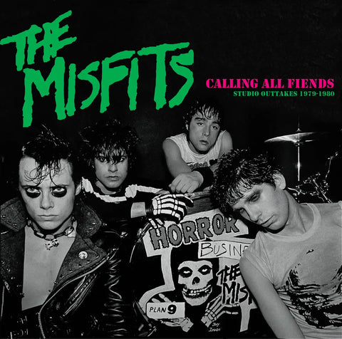 MISFITS "Calling All Fiends: Studio Outtakes 1979-1980" LP (Green Vinyl)