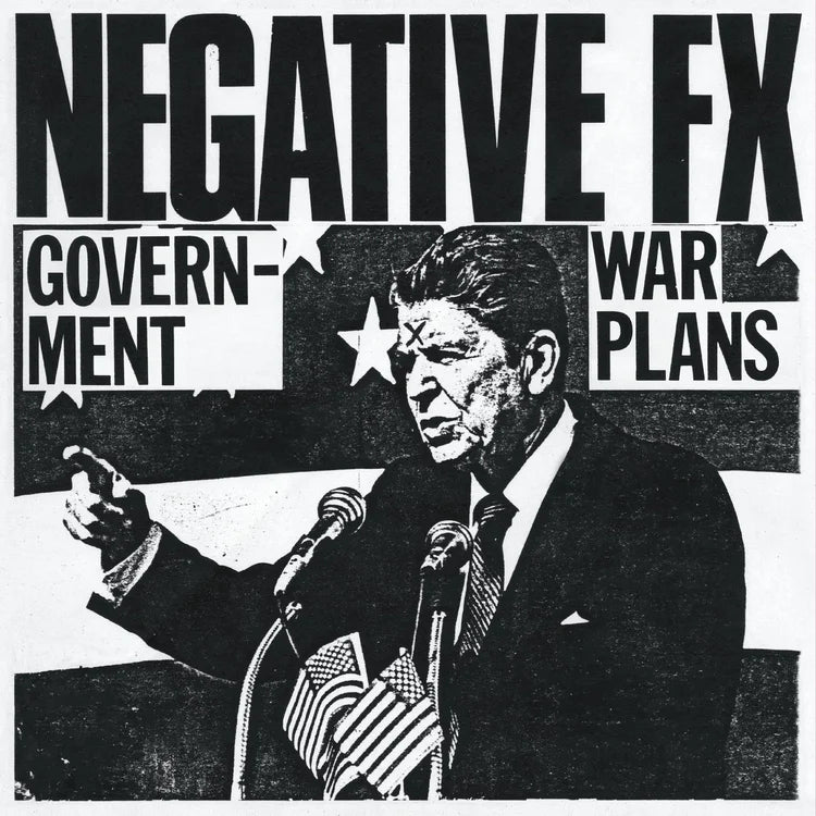 NEGATIVE FX "Government War Plans - 1982 Demos" LP