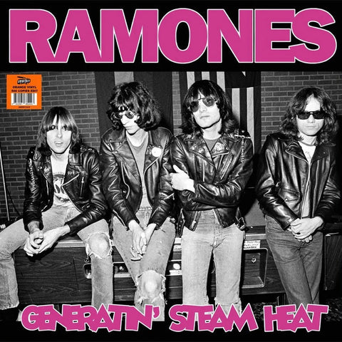 RAMONES" Generatin' Steam Heat" LP (Orange Vinyl)