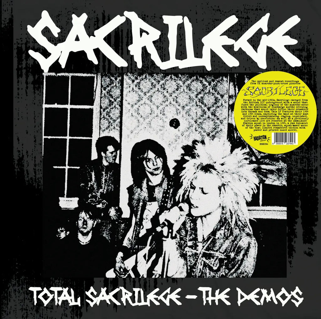 SACRILEGE "Total Sacrilege: The Demos" LP (Color Vinyl)