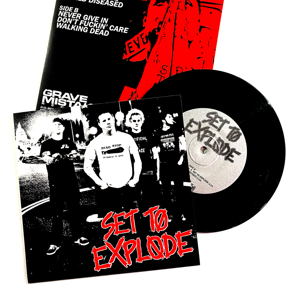 WAREHOUSE FIND: Set to Explode "S/T" 7" Silver Label / First Press (Ltd. to 150)