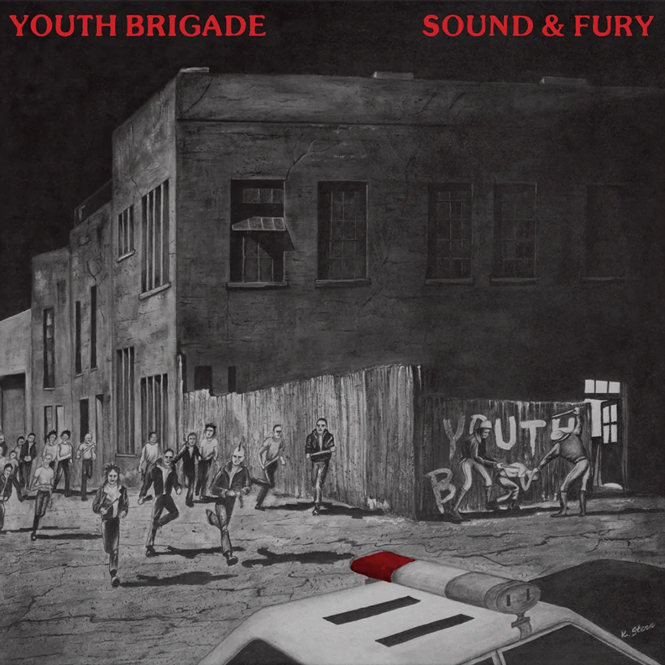 YOUTH BRIGADE "Sound and Fury" LP (Yellow Vinyl)