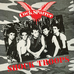 COCK SPARRER "Shock Troops" LP