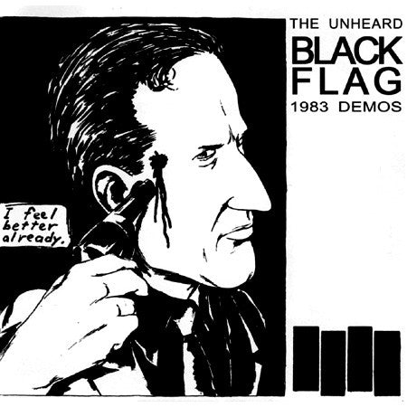 BLACK FLAG "The Unheard 1983 Demos" 7" (White Vinyl)