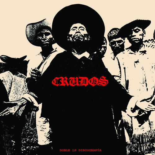 LOS CRUDOS "Doble LP Discografia" 2xLP