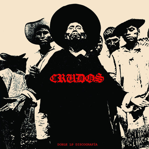 LOS CRUDOS "Doble LP Discografia" 2xLP
